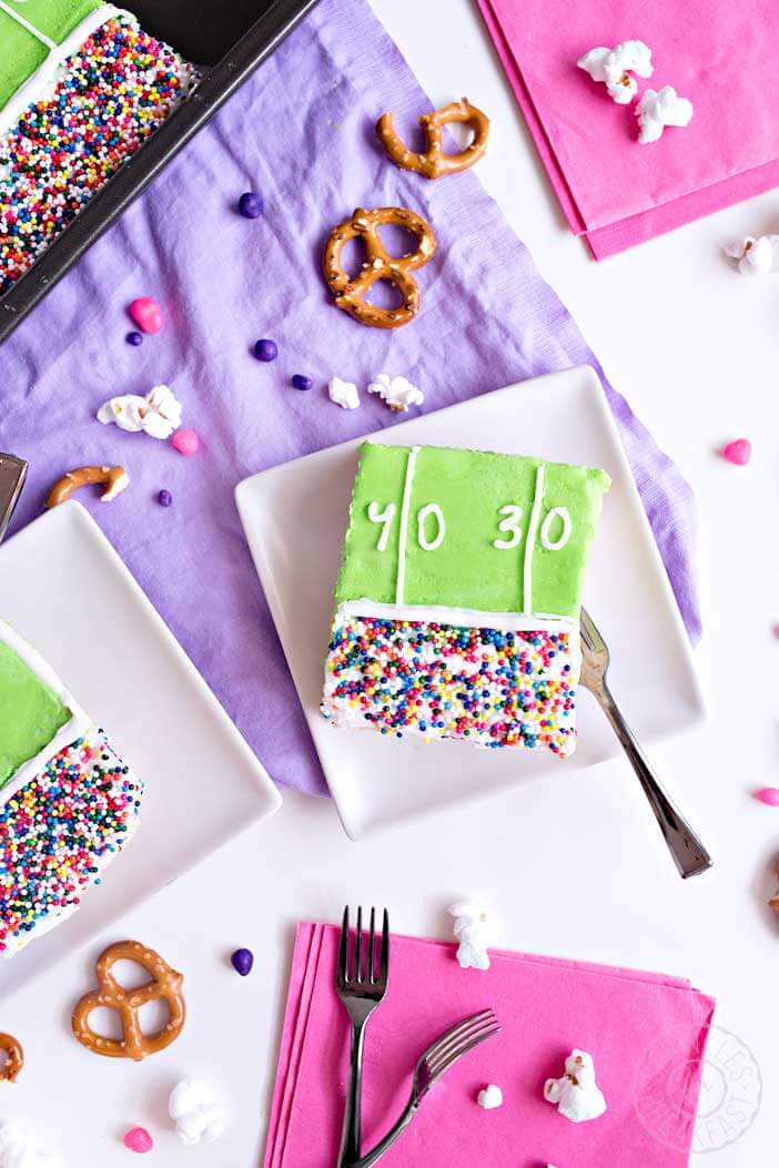 Game Day Rice Krispy Treats | Sprinkles For Breakfast